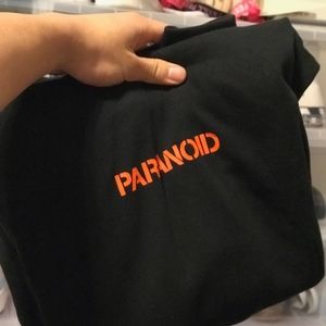 Anti Social Social Club Paranoid Black Hoodie